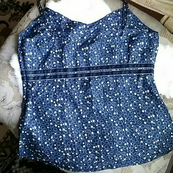 ✔Fossil Silk Spaghetti Strap top - Picture 2 of 5